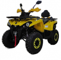 Квадроцикл Mikilon Hammer 200L Pro Желтый LUX